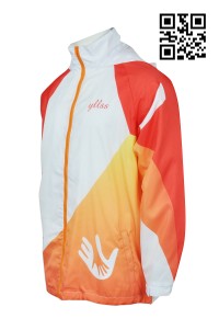 J633 自訂度身風褸外套款式    訂造LOGO風褸外套款式  元朗中學 熱昇華風褸   製造男裝外套款式  風褸生產商